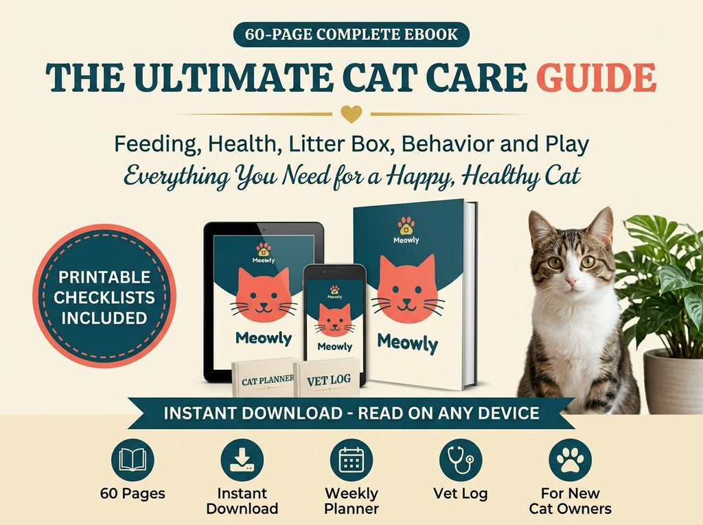 The Ultimate Cat Care Guide (60-Page PDF Ebook)