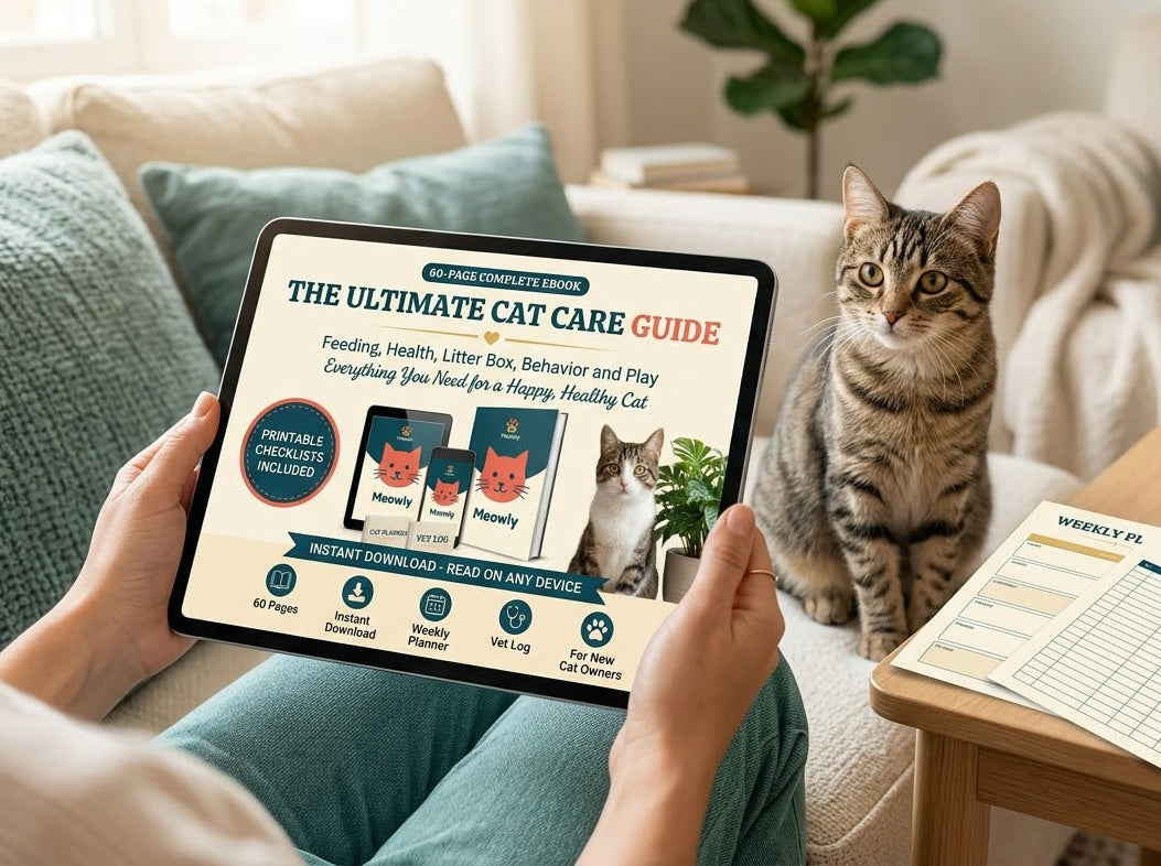 The Ultimate Cat Care Guide (60-Page PDF Ebook)